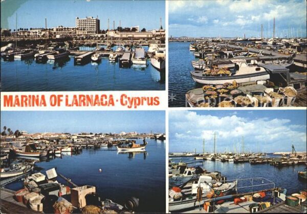 Larnaca Marina Hafen Segelboote