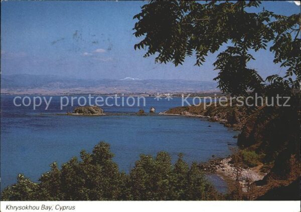 Zypern Cyprus Bucht Khrysokhou