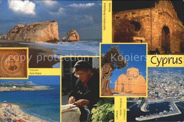 Zypern Cyprus Curium Ayia Napa Aphrodite's Birthplace