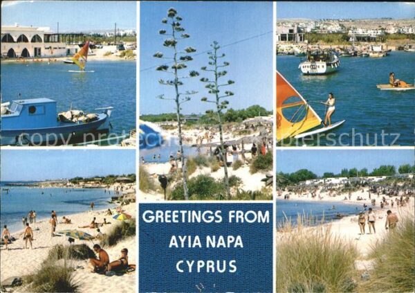 Ayia Napa Agia Napa Hafen Strand Boote