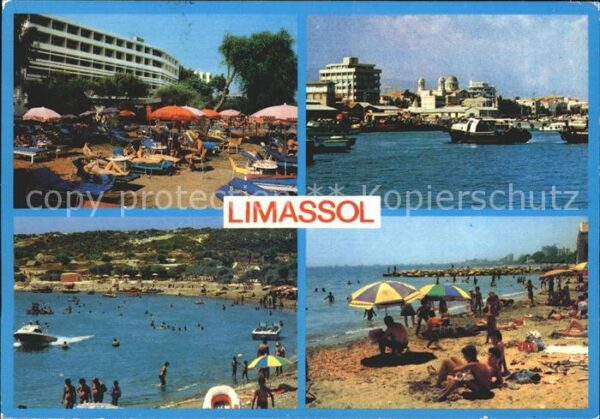 Limassol Strandleben Boot