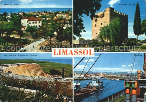 Limassol Kolossi Castle Harbour Curium