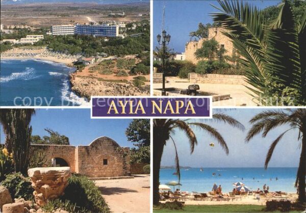 Ayia Napa Agia Napa Strand Ruine Brunnen