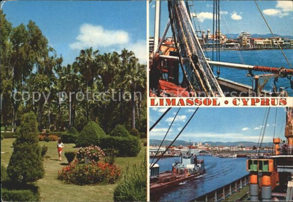 Limassol Garten Hafen Lastkahn