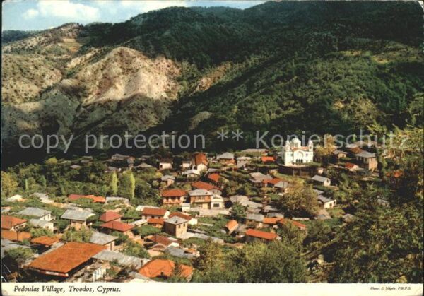 Zypern Cyprus Pedoulas Village Troodos