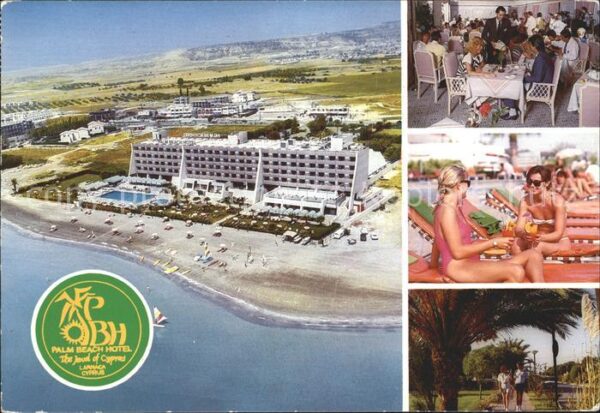 Larnaca Fliegeraufnahme Palm Beach Hotel