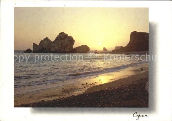 Zypern Cyprus Petra Tou Romiou Birthplace Venus
