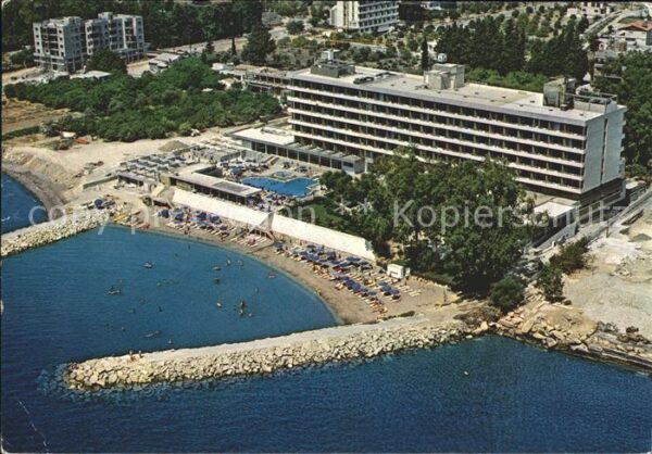 Limassol Apollonia Beach Hotel Fliegeraufnahme