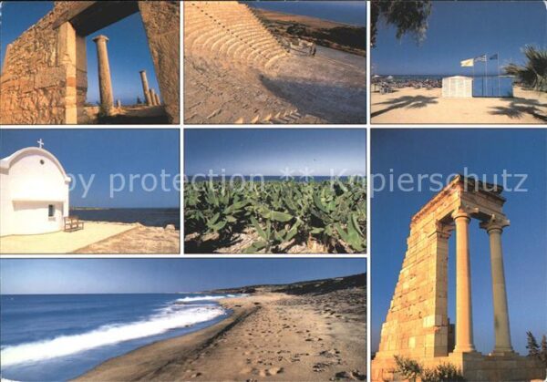 Zypern Cyprus Ruine Strand Kirche
