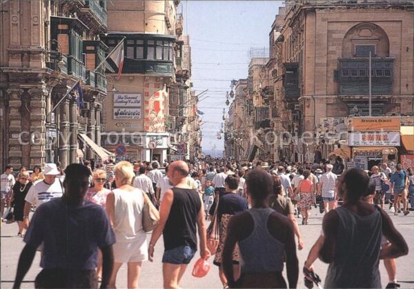 Valletta Strassenansicht