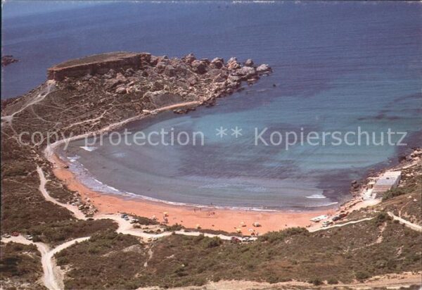 Malta Chajn Tuffieha Bay