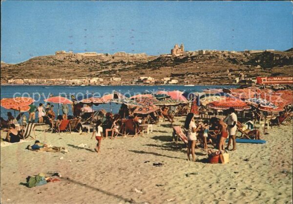 Mellieha Bay Strandleben