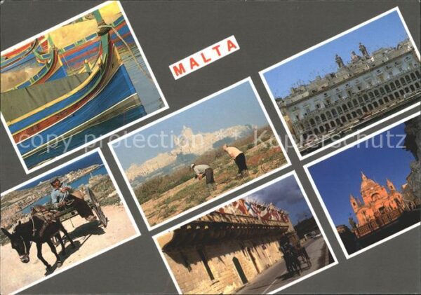 Malta Luzzus Marsalforn Mdina Senglea Mediter