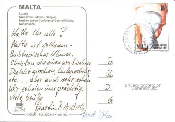 Malta Luzzus Marsalforn Mdina Senglea Mediter – Bild 2