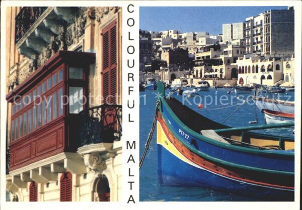 Malta Haus Hafen Boot