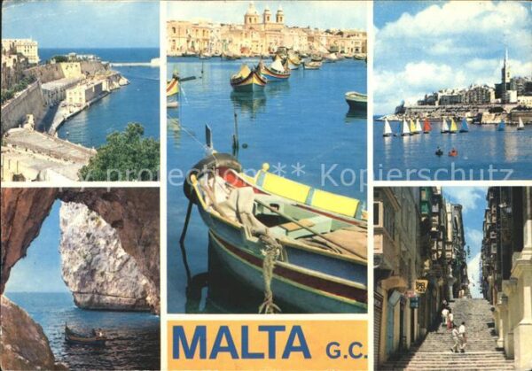 Malta Grand Harbour Valletta Bastions Marsaxl