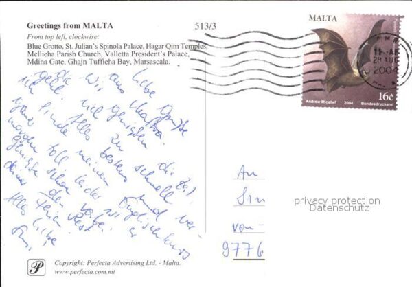 Malta Blue Grotto St. Julian's Spinola Palace – Bild 2
