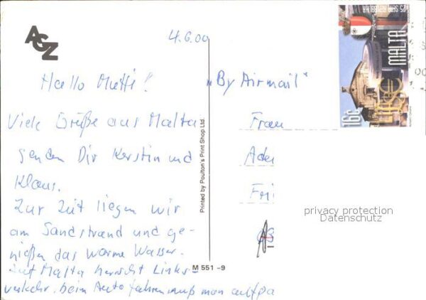 Mellieha Strand Kirche Fliegeraufnahme – Bild 2