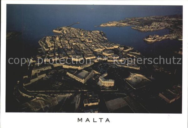 Valletta Fliegeraufnahme