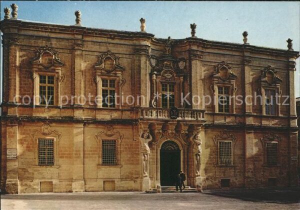 Malta Cathedral Museum Facade