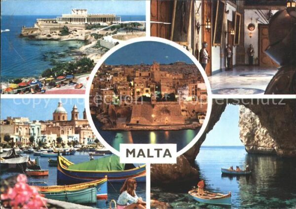 Malta Blaue Grotte Kathedrale Hafen