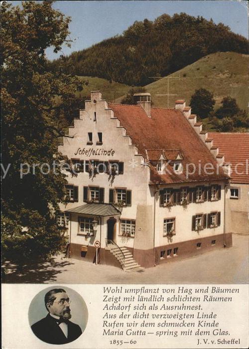 Blumberg Baden Gasthof-Pension Neue Scheffellinde Gedi