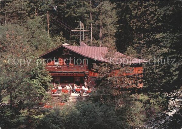 Riezlern Kleinwalsertal Vorarlberg Gaststätte Waldhaus