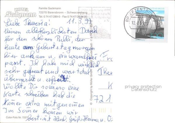 Baiersbronn Schwarzwald Hotel Sackmann – Bild 2