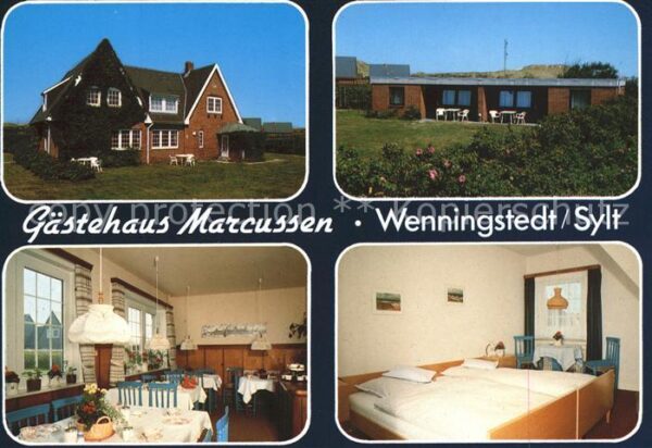 Wenningstedt Sylt Gästehaus Marcussen