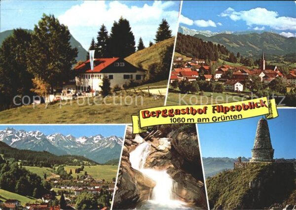 Burgberg Allgaeu Berggasthof Alpenblick