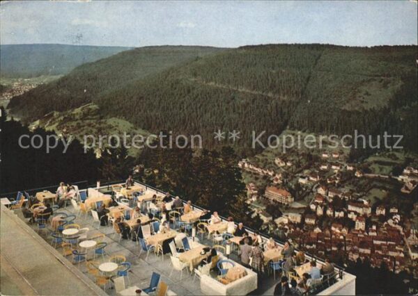 Wildbad Schwarzwald Sommerberghotel Terrasse