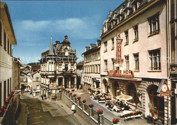 Bad Schwalbach Brunnenstrasse Hotel Berliner Hof