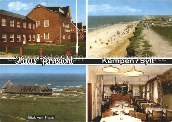 Kampen Sylt Haus Fernsicht