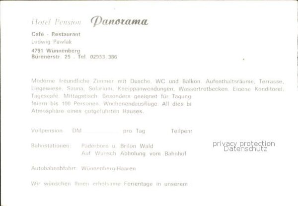 Wuennenberg Hotel-Pension Panorama – Bild 2
