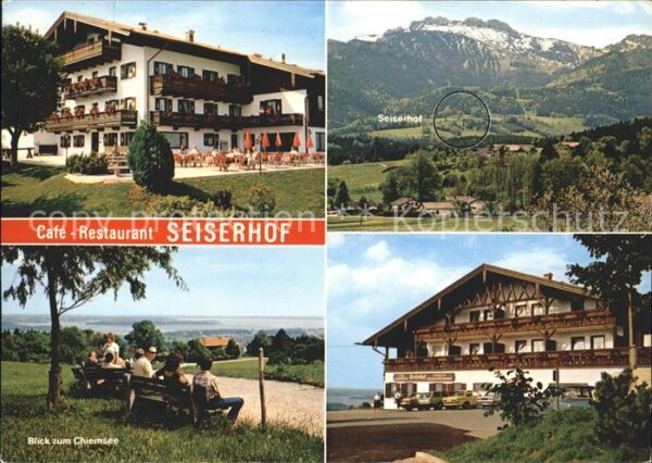 Bernau Chiemsee Cafe-Pension-Gaststätte Seiserhof