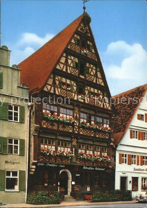 Dinkelsbuehl Hotel Deutsches Haus