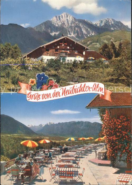 Piding Berggaststätte Neubichler-Alm