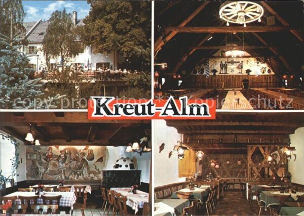 Grossweil Alpengasthof-Cafe-Restaurant Kreut-Alm