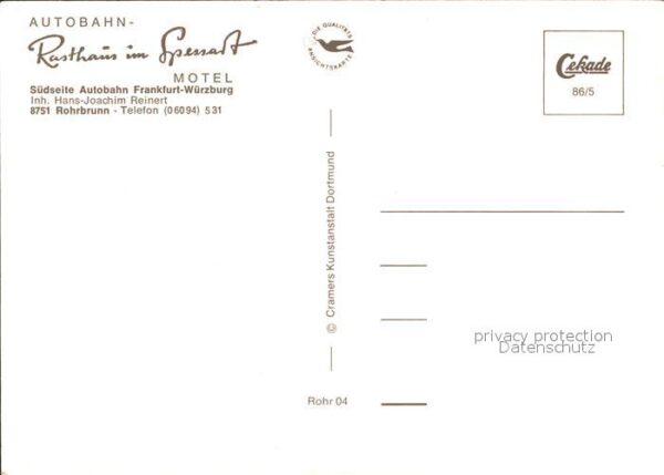 Rohrbrunn Rasthaus im Spessart – Bild 2