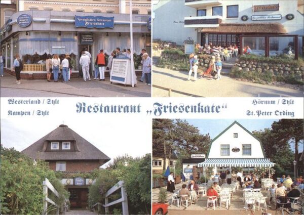 Sylt Restaurant Friesenkate Westerland Hörnu