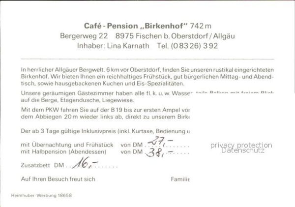 Fischen Allgaeu Hotel-Restaurant Birkenhof – Bild 2