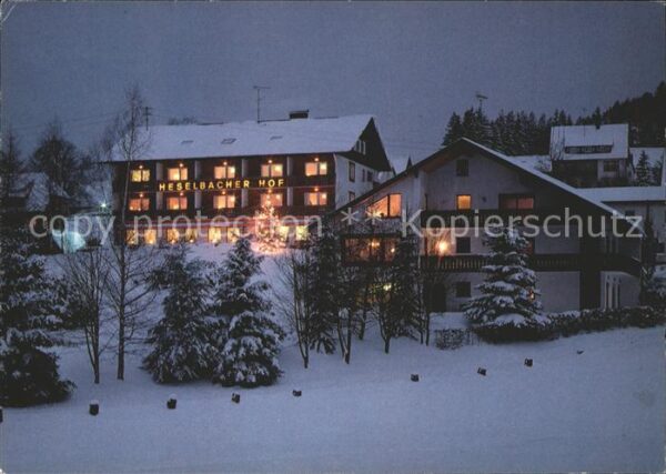 Baiersbronn Schwarzwald Klosterreichenbach Hotel Heselbacher Ho