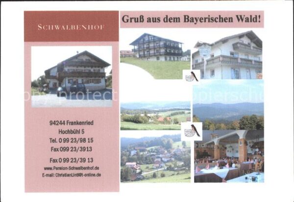 Frankenried Geiersthal Pension Schwalbenhof
