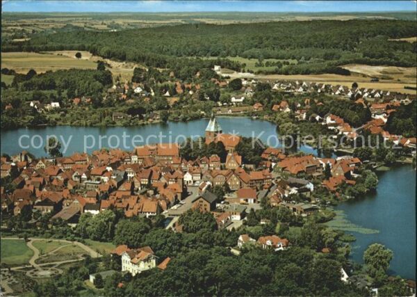 Moelln Lauenburg Fliegeraufnahme