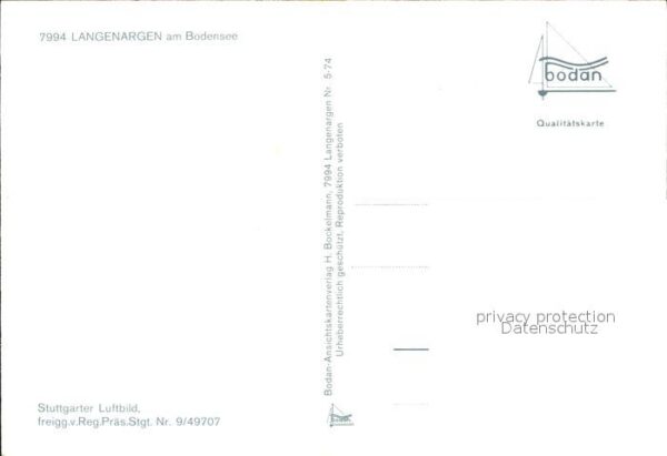 Langenargen Bodensee Fliegeraufnahme – Bild 2