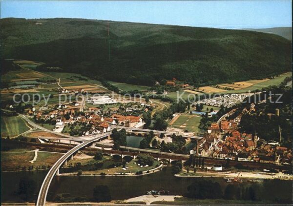 Gemuenden Main Saale-Mündung Mainbrücke