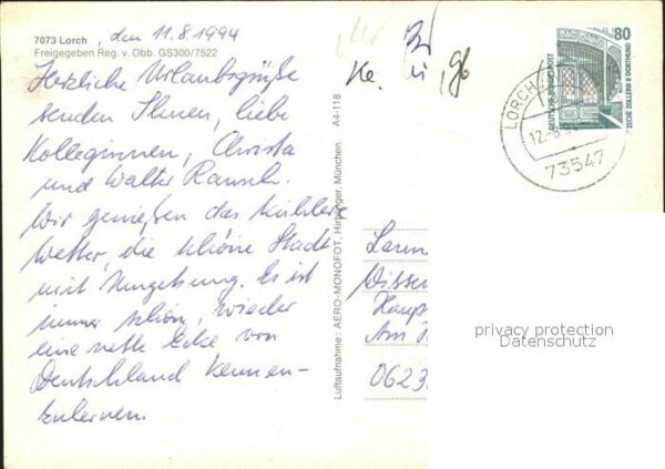 Lorch Wuerttemberg Fliegeraufnahme – Bild 2