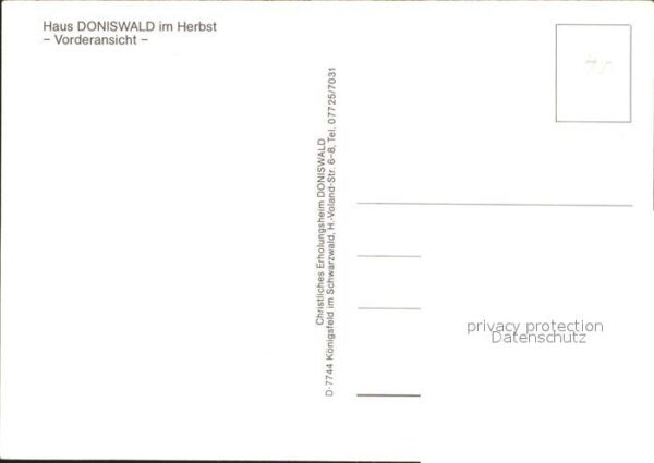 Koenigsfeld Schwarzwald Haus Doniswald – Bild 2