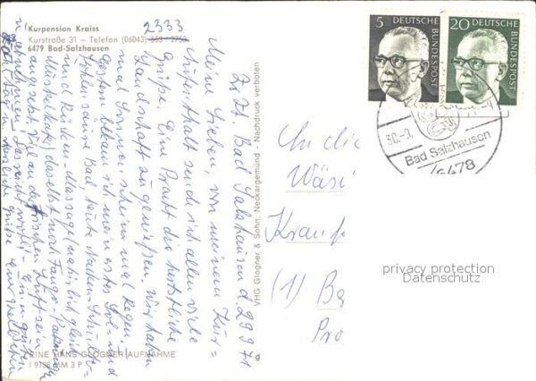 Bad Salzhausen Kurpension Kraiss – Bild 2