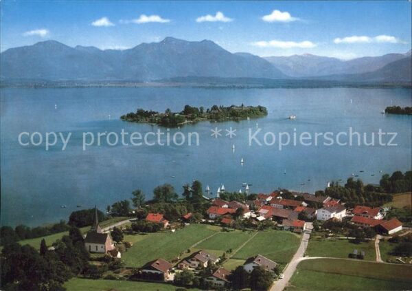 Gstadt Chiemsee Fraueninsel Hochfelln Hochgern
